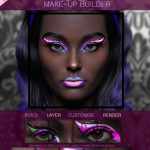 I Love the 80’s Inspired Geoshell Make-Up Builder Merchant Resource for Genesis 8.1 Females I Love the 80’s Inspired Geoshell Make-Up Builder Merchant Resource for Genesis 8.1 Females