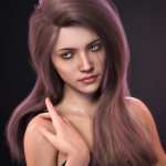 FE Elegant Hair for Genesis 8 and 8.1 Female FE Elegant Hair for Genesis 8 and 8.1 Female