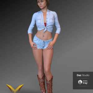 FG Cowgirl Outfit for Genesis 8 Females FG Cowgirl Outfit for Genesis 8 Females