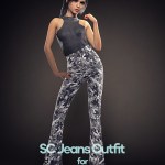 SC Jeans Outfit for Genesis 9 Feminine SC Jeans Outfit for Genesis 9 Feminine