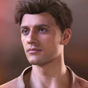 Marty Mane Hair for Genesis 8 Male and Genesis 9 Marty Mane Hair for Genesis 8 Male and Genesis 9