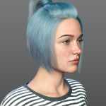 dForce SPR Elegant Hair for Genesis 9 dForce SPR Elegant Hair for Genesis 9
