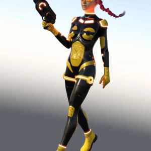 Alpha One Ghost Outfit For Genesis 8 Female(s) Alpha One Ghost Outfit For Genesis 8 Female(s)