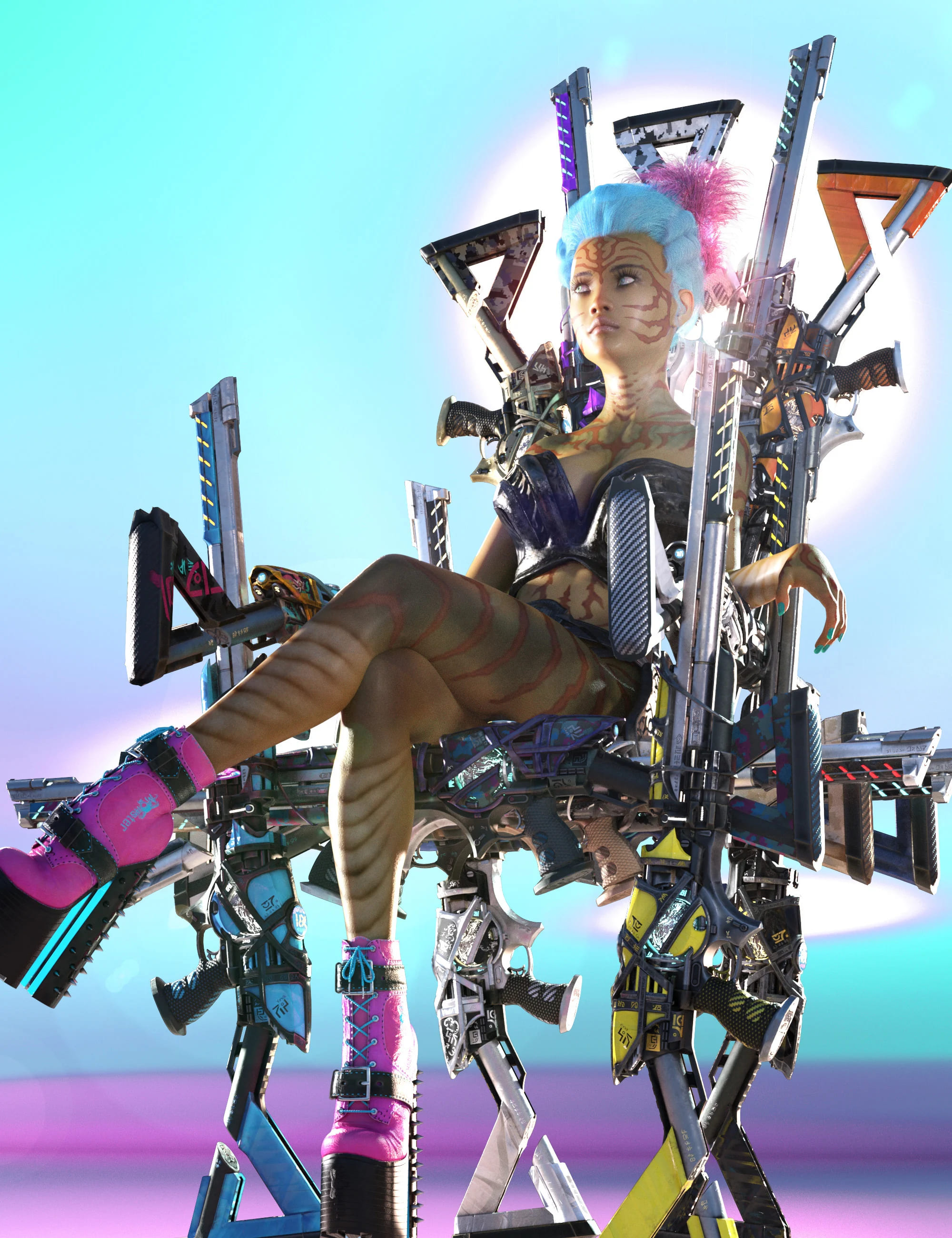 Extra Textures for Punkish Alien Sniper Rifle Extra Textures for Punkish Alien Sniper Rifle