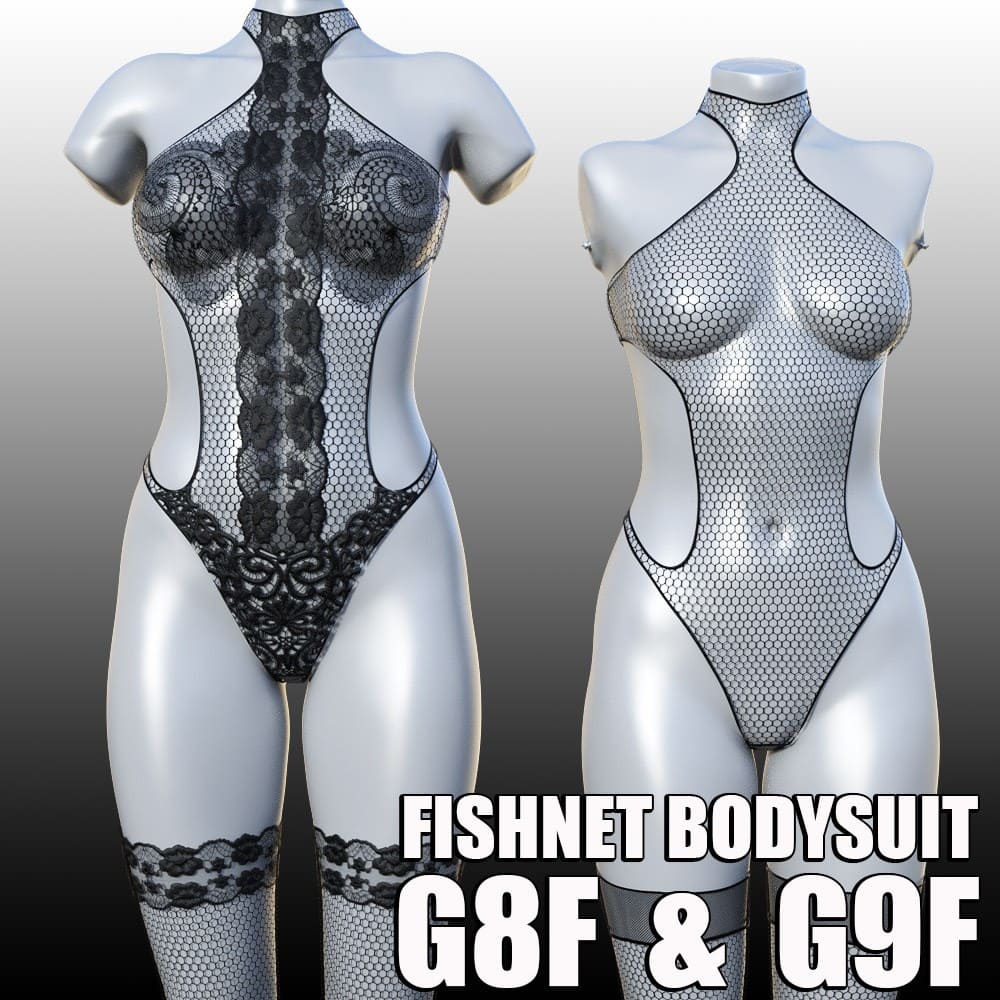Fishnet Bodysuit for G8F and G9F Fishnet Bodysuit for G8F and G9F