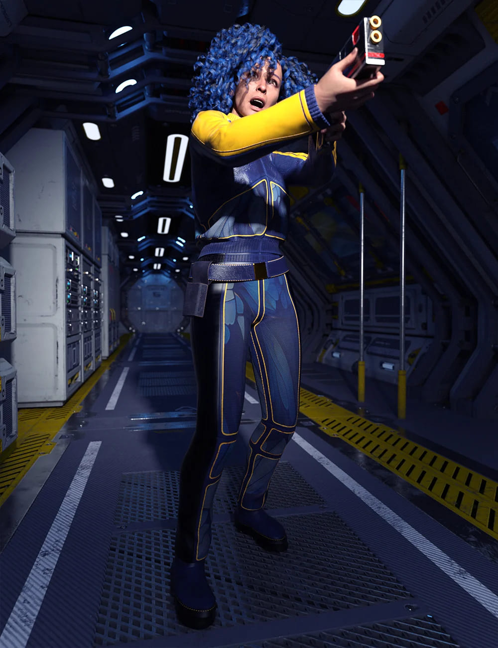 Ensign Outfit for Genesis 9 Ensign Outfit for Genesis 9