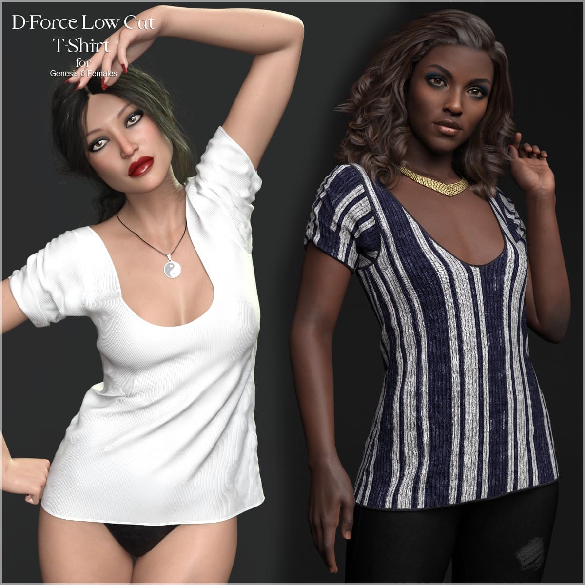D-Force Low Cut T-Shirt for G8F and G8.1F D-Force Low Cut T-Shirt for G8F and G8.1F