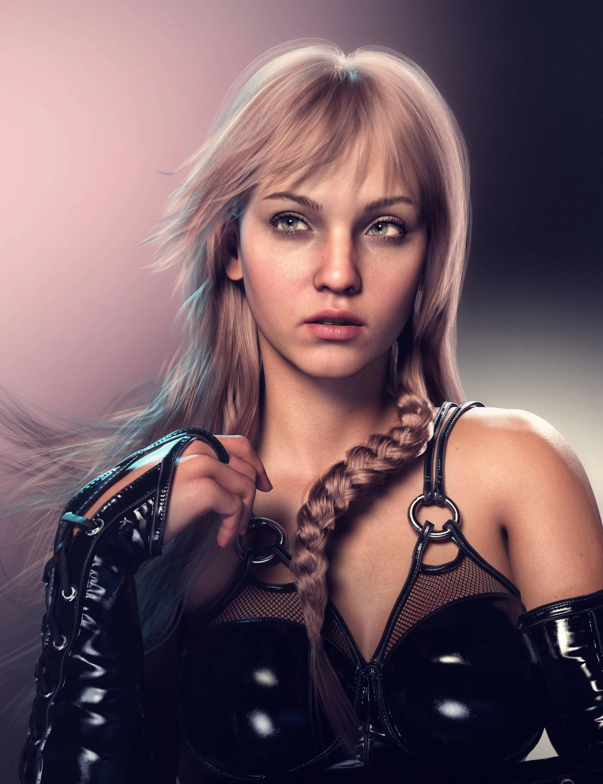 FE Lillie Hair for Genesis 9 FE Lillie Hair for Genesis 9