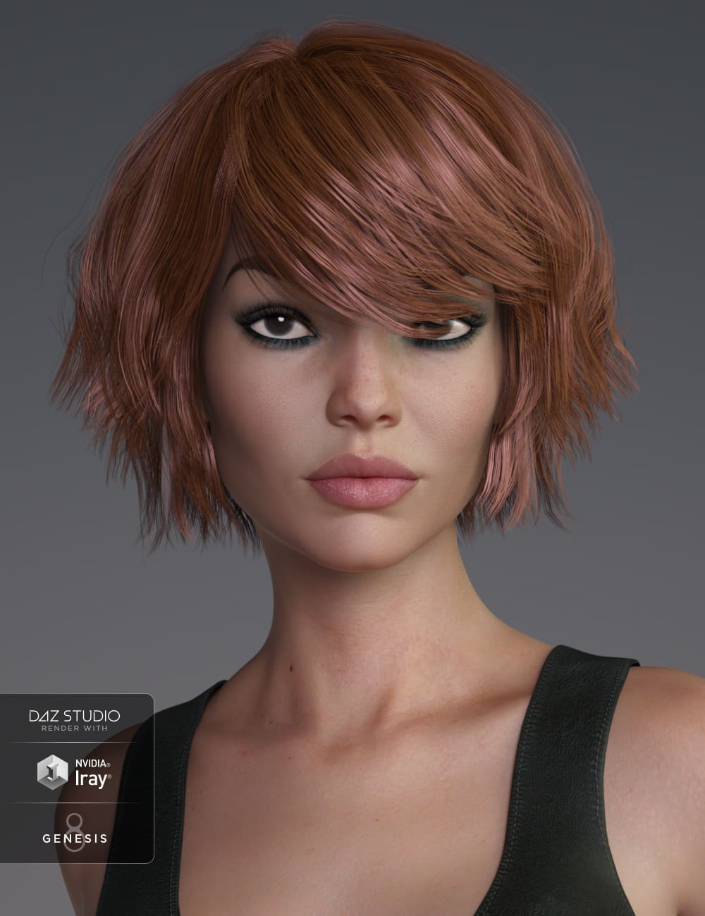 Pop Cut Hair for Genesis 3 and 8 Female(s) Pop Cut Hair for Genesis 3 and 8 Female(s)