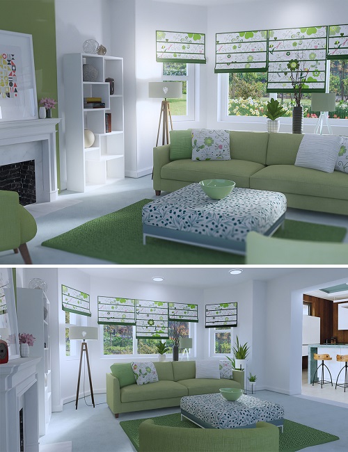 Spring Living Room Spring Living Room