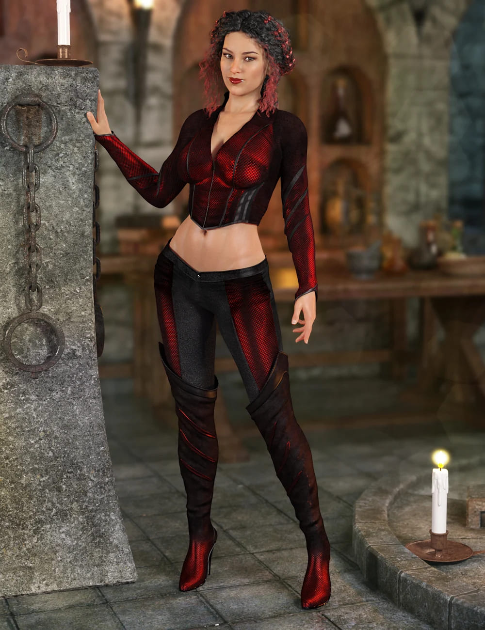 Draculita for Genesis 8 Females Draculita for Genesis 8 Females