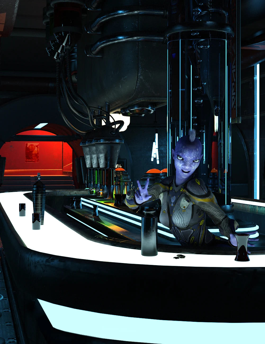 Sci-Fi Bar Sci-Fi Bar