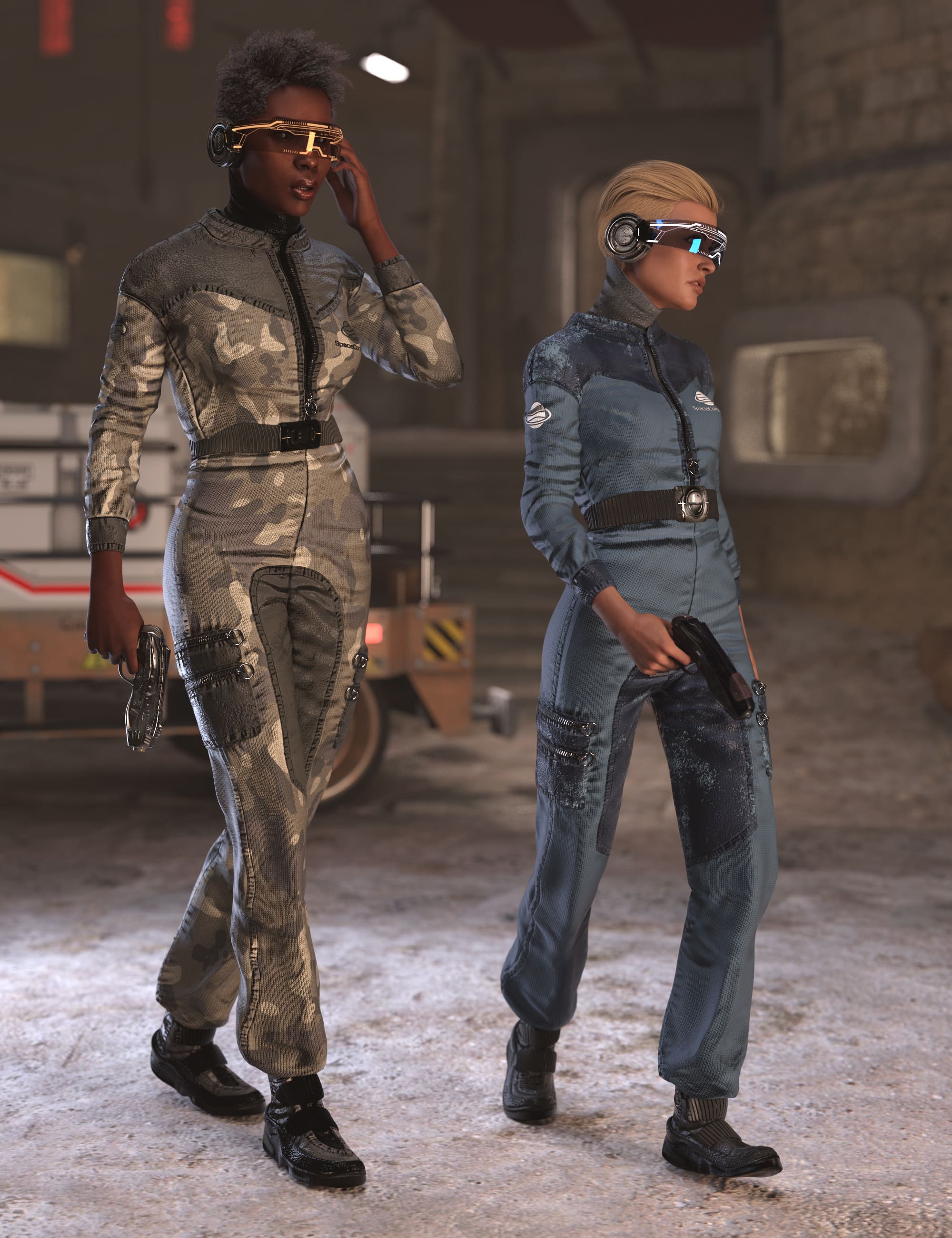 Spaceship Jumpsuit Outfit Textures Spaceship Jumpsuit Outfit Textures