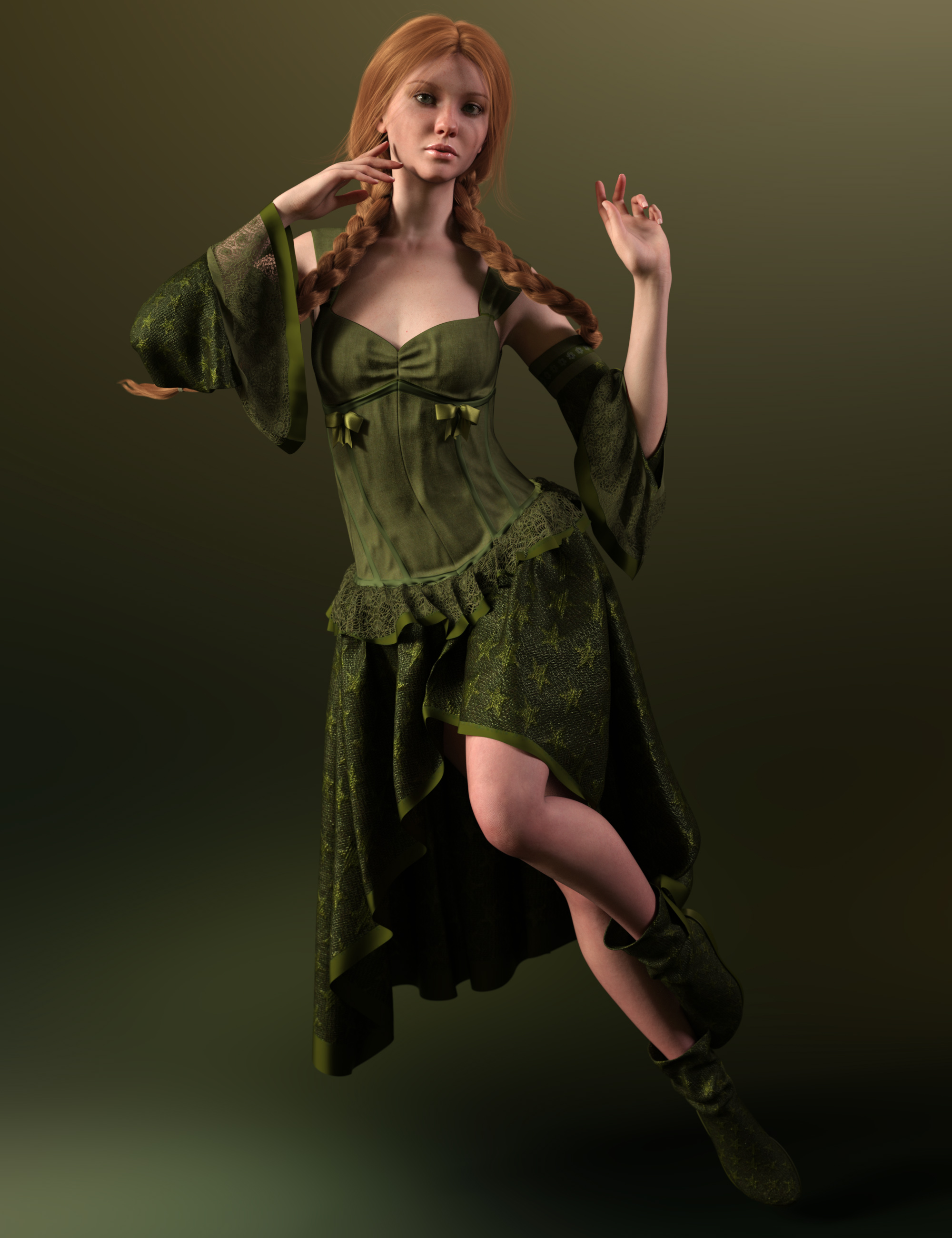 dForce Multi-Style Fairy Outfit for Genesis 9 dForce Multi-Style Fairy Outfit for Genesis 9