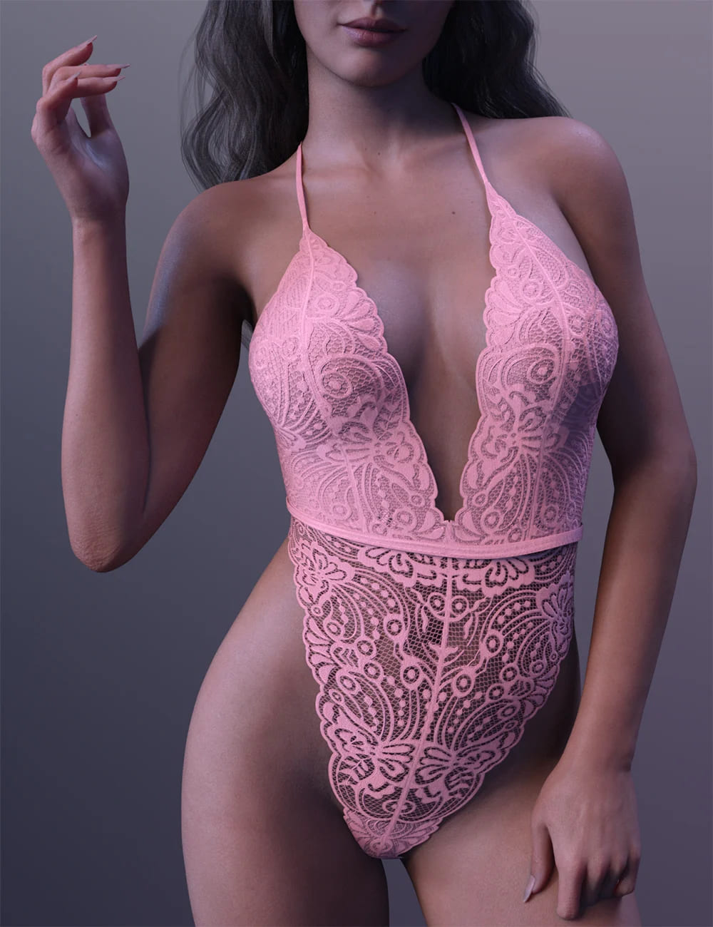 X-Fashion Sexy Deep V Bodysuit for Genesis 8.1 Females X-Fashion Sexy Deep V Bodysuit for Genesis 8.1 Females