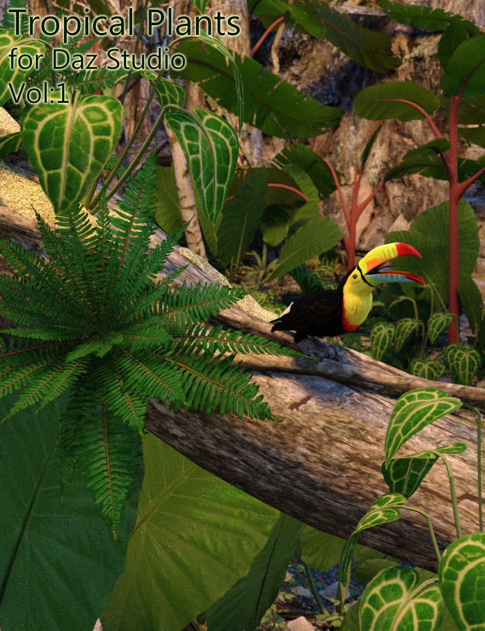Tropical Plants for Daz Studio and Iray Vol.1 Tropical Plants for Daz Studio and Iray Vol.1