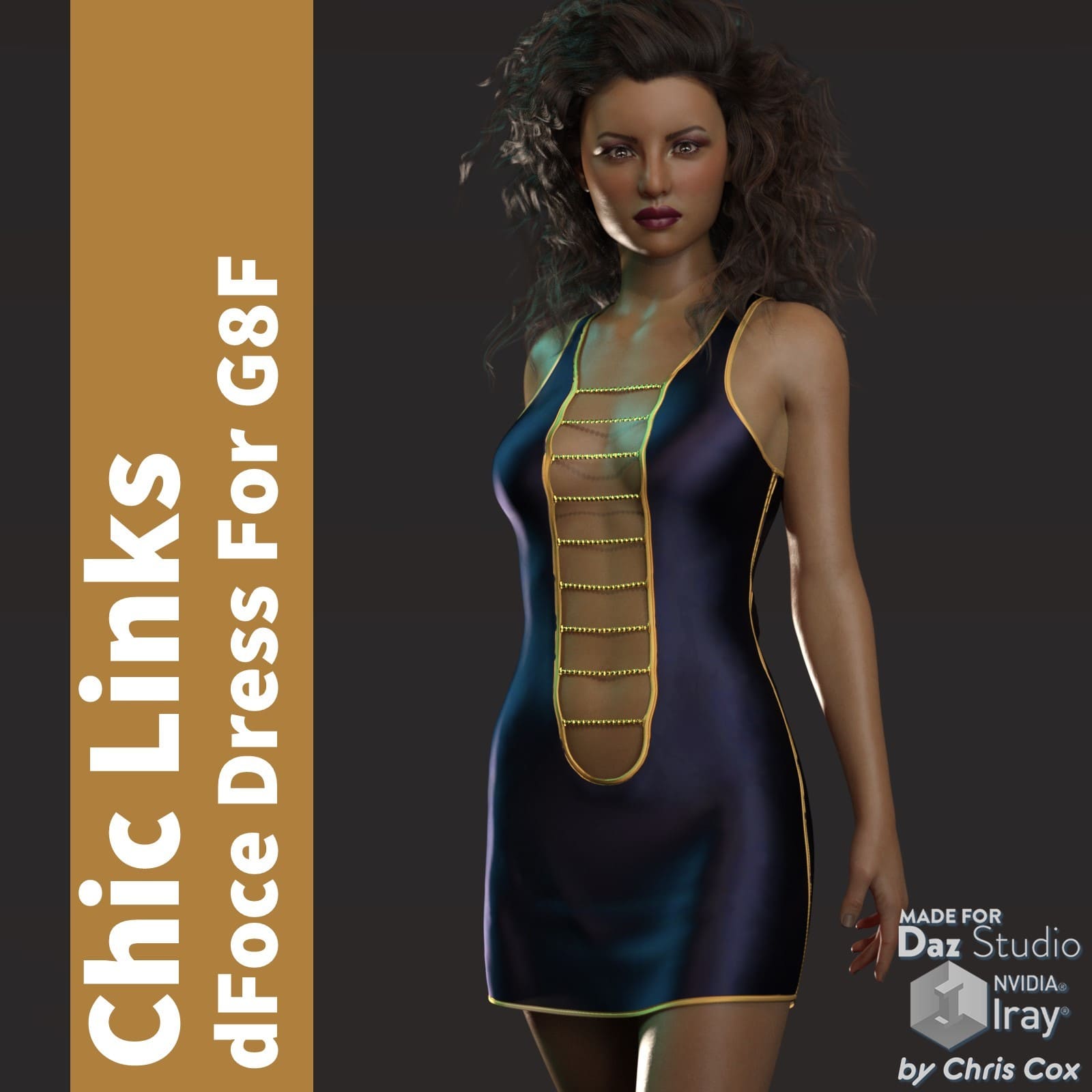 Chic Links dForce Dress for G8F Chic Links dForce Dress for G8F