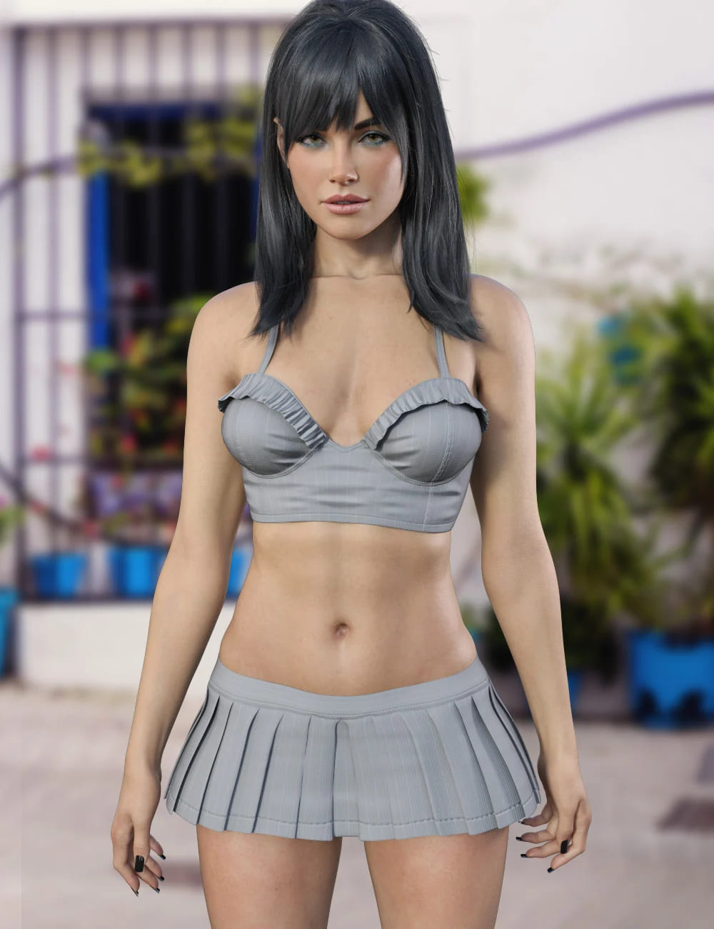 X Fashion Confident Skirt Outfit for Genesis 9 X Fashion Confident Skirt Outfit for Genesis 9