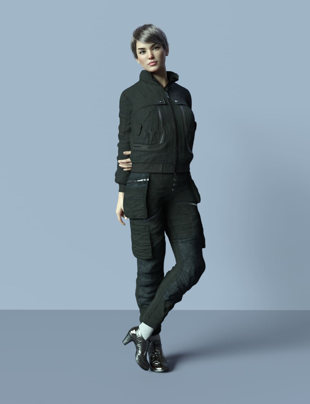 SPR JL Suit for Genesis 8.1 Female SPR JL Suit for Genesis 8.1 Female