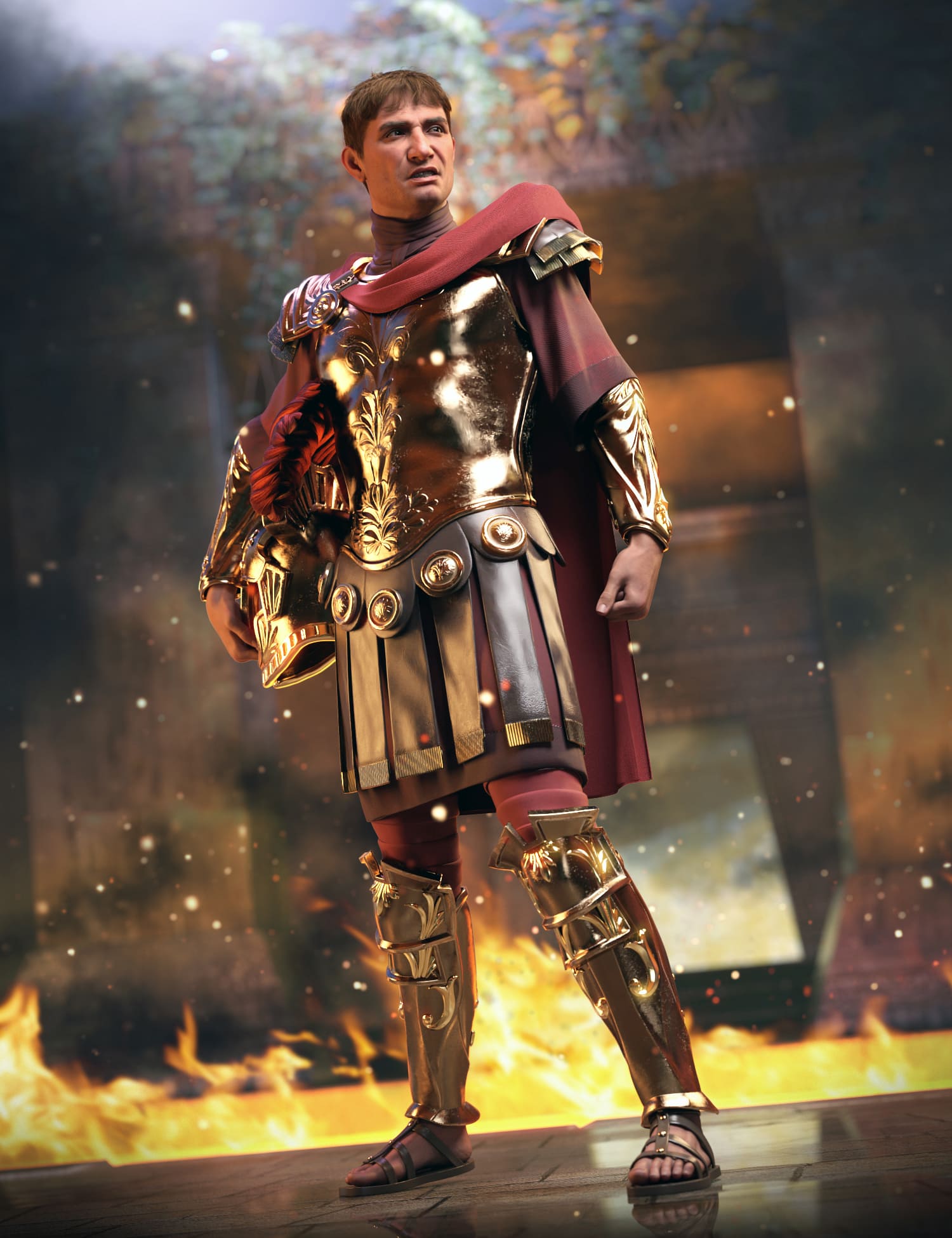 dForce Praefectus Outfit for Genesis 9 dForce Praefectus Outfit for Genesis 9