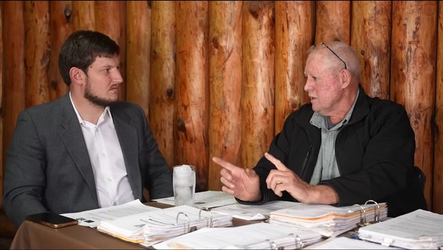 Willem Petzer and Edwin Leemans during an interview. Willem Petzer and Edwin Leemans during an interview.
