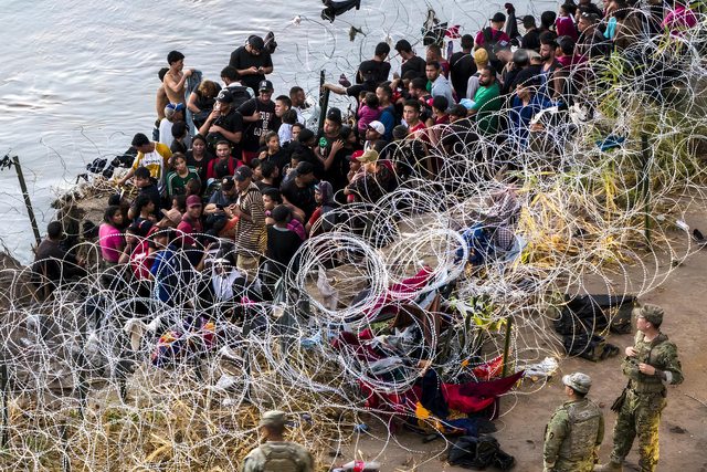 Influx of illegal aliens during the Biden administration. Influx of illegal aliens during the Biden administration.