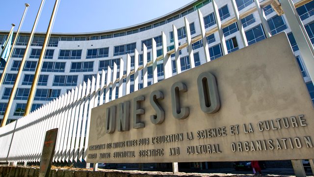 UNESCO's Paris headquarters, soon to lose U.S. presence as President Trump prioritizes America First. UNESCO's Paris headquarters, soon to lose U.S. presence as President Trump prioritizes America First.