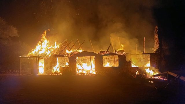 A South African farmhouse burns in a suspected arson attack, echoing Rhodesian-era purges, as fears of forced evictions rise. A South African farmhouse burns in a suspected arson attack, echoing Rhodesian-era purges, as fears of forced evictions rise.