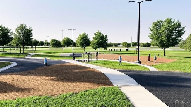 An artistic impression of a rural community thrives with support from federal PILT funding, enhancing local services and infrastructure. An artistic impression of a rural community thrives with support from federal PILT funding, enhancing local services and infrastructure.