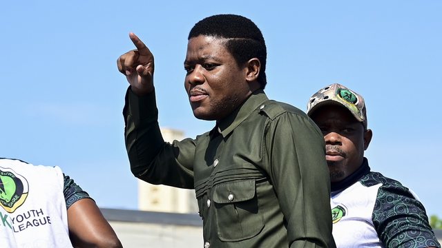 MK Party member Bonginkosi Khanyile. MK Party member Bonginkosi Khanyile.