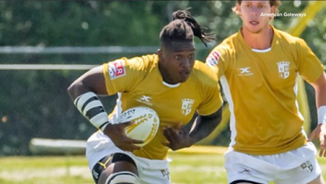 Vincent Jobo in action during a rugby match, now facing a different battle in U.S. ICE detention as South Africa struggles to identify him. Vincent Jobo in action during a rugby match, now facing a different battle in U.S. ICE detention as South Africa struggles to identify him.