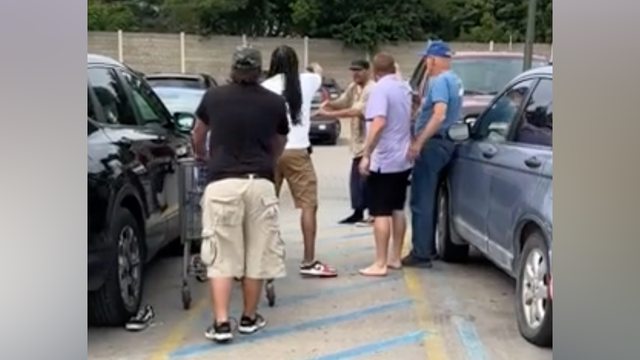 A brave armed civilian confronts a knife-wielding attacker at a Traverse City Walmart, halting a mass stabbing in a moment of courage media doen't report. A brave armed civilian confronts a knife-wielding attacker at a Traverse City Walmart, halting a mass stabbing in a moment of courage media doen't report.