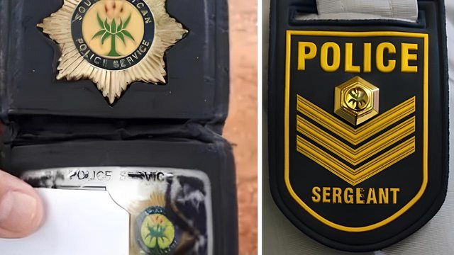 The Police ID of a whistleblower, a sergeant, within the South African Police Service. The Police ID of a whistleblower, a sergeant, within the South African Police Service.