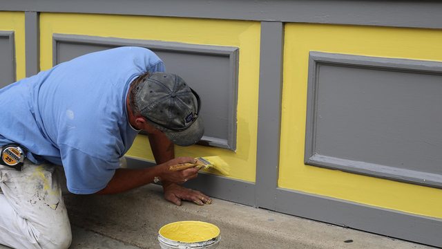 A worker paints with precision, reflecting the steady productivity gains in service industries, contrasted by sharp declines in logistics sectors from 2019 to 2024. A worker paints with precision, reflecting the steady productivity gains in service industries, contrasted by sharp declines in logistics sectors from 2019 to 2024.