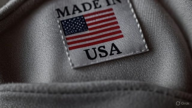 Artistic impression of an American made product. Artistic impression of an American made product.