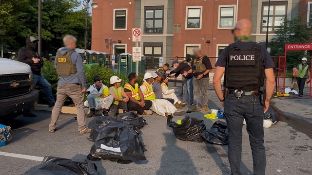 ICE, alongside federal partners, detains 17 illegal aliens in Bethlehem, Pa., worksite enforcement operation. ICE, alongside federal partners, detains 17 illegal aliens in Bethlehem, Pa., worksite enforcement operation.