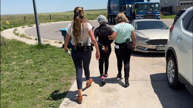 Nursing Home employee being arrested on charges of Elder Abuse. Nursing Home employee being arrested on charges of Elder Abuse.