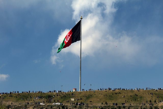 Photo of Afganistan flag by Rashid Khan. Photo of Afganistan flag by Rashid Khan.