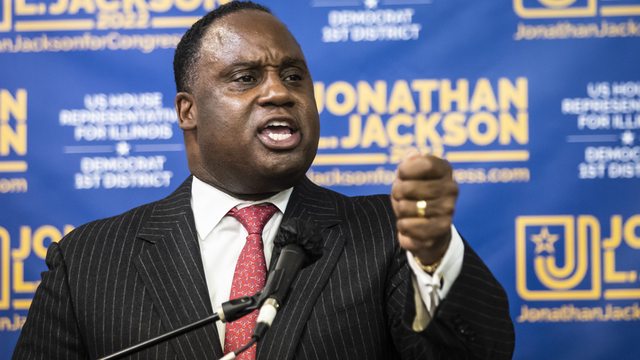 Rep. Jonathan L. Jackson faces scrutiny over his stance on South Africa’s farm attacks and H.R. 2633, sparking debate on genocide claims and U.S. policy. (Ashlee Rezin, Sun-Times) Rep. Jonathan L. Jackson faces scrutiny over his stance on South Africa’s farm attacks and H.R. 2633, sparking debate on genocide claims and U.S. policy. (Ashlee Rezin, Sun-Times)