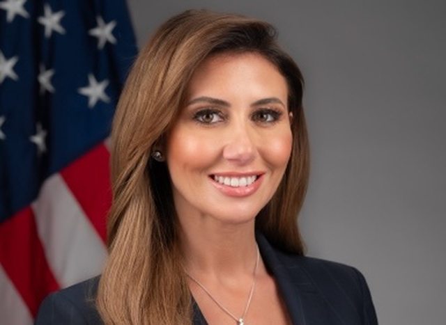 Alina Habba, interim U.S. Attorney for the District of New Jersey. Alina Habba, interim U.S. Attorney for the District of New Jersey.