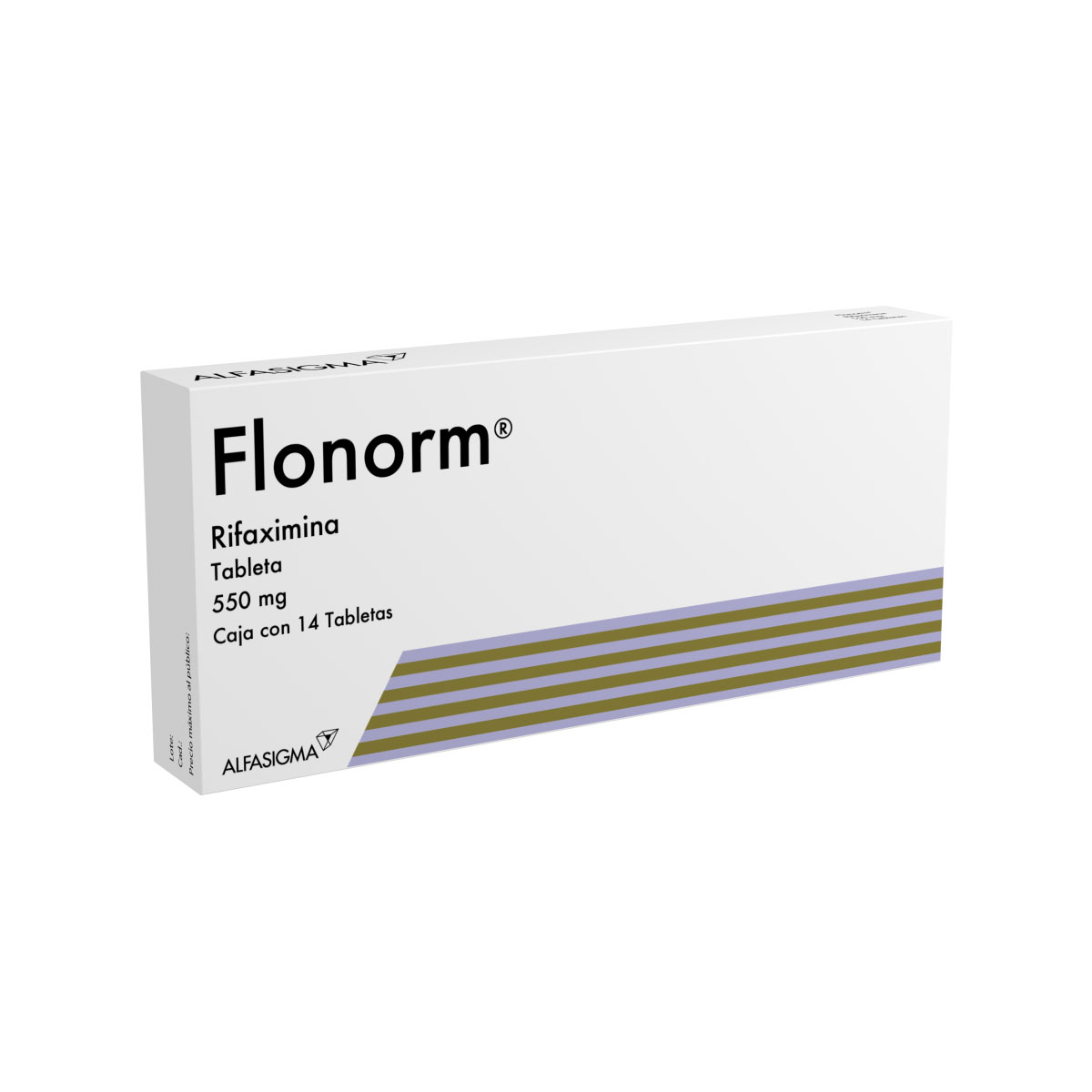FLONORM 550 MG TAB 14