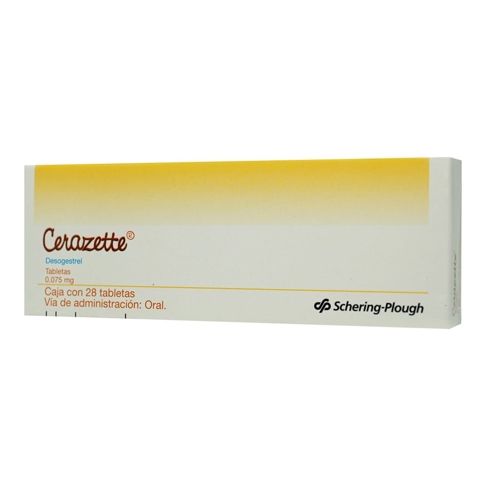 Cerazette Caja Con 28 Grageas De 0.075 Mg