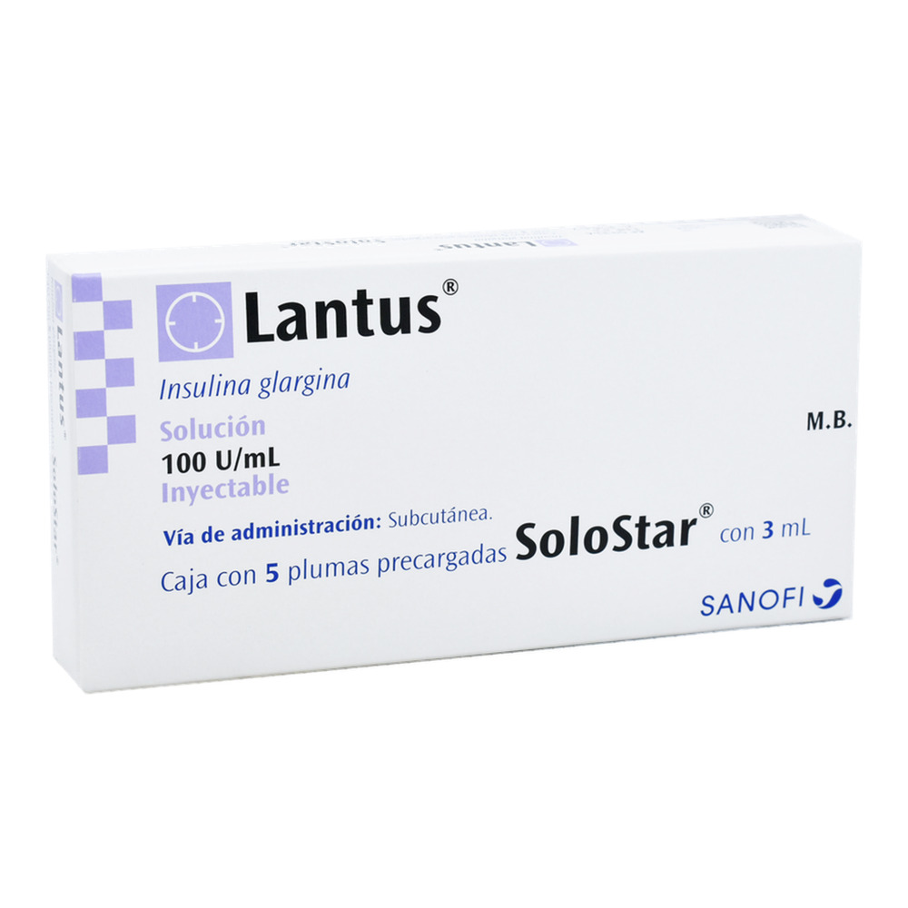 LANTUS SOLOSTAR 100-UI 5X3ML