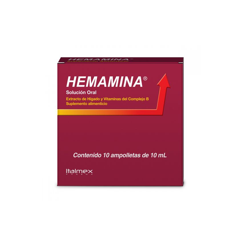 HEMAMINA AD ORAL AMP10X10ML