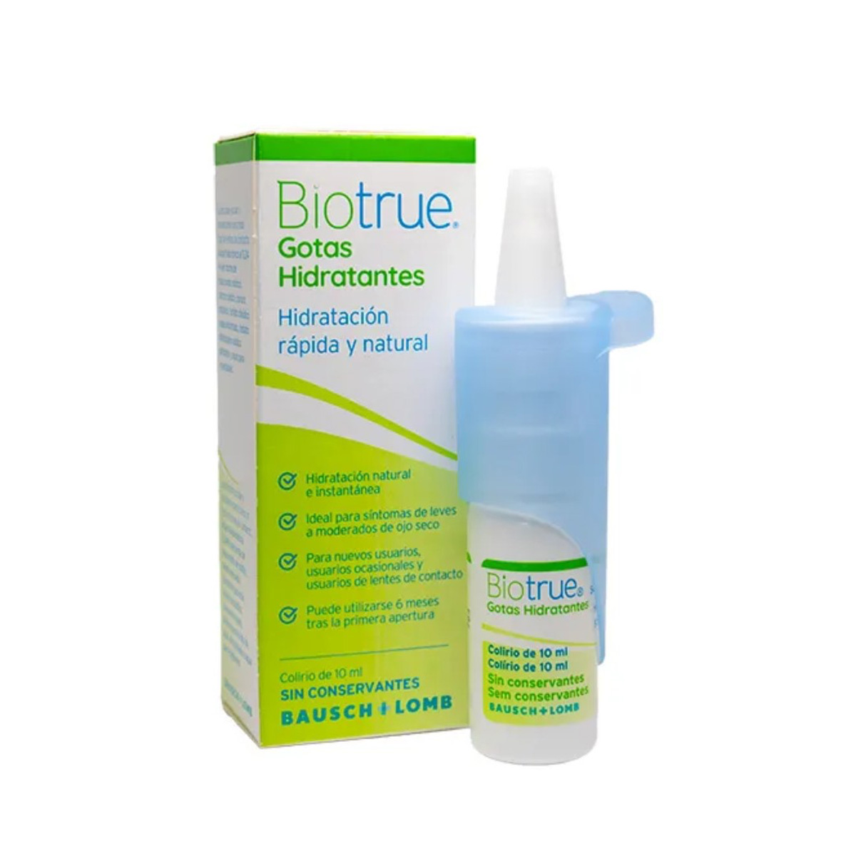 BIOTRUE GOTAS HIDRATANTES 10 ML  N