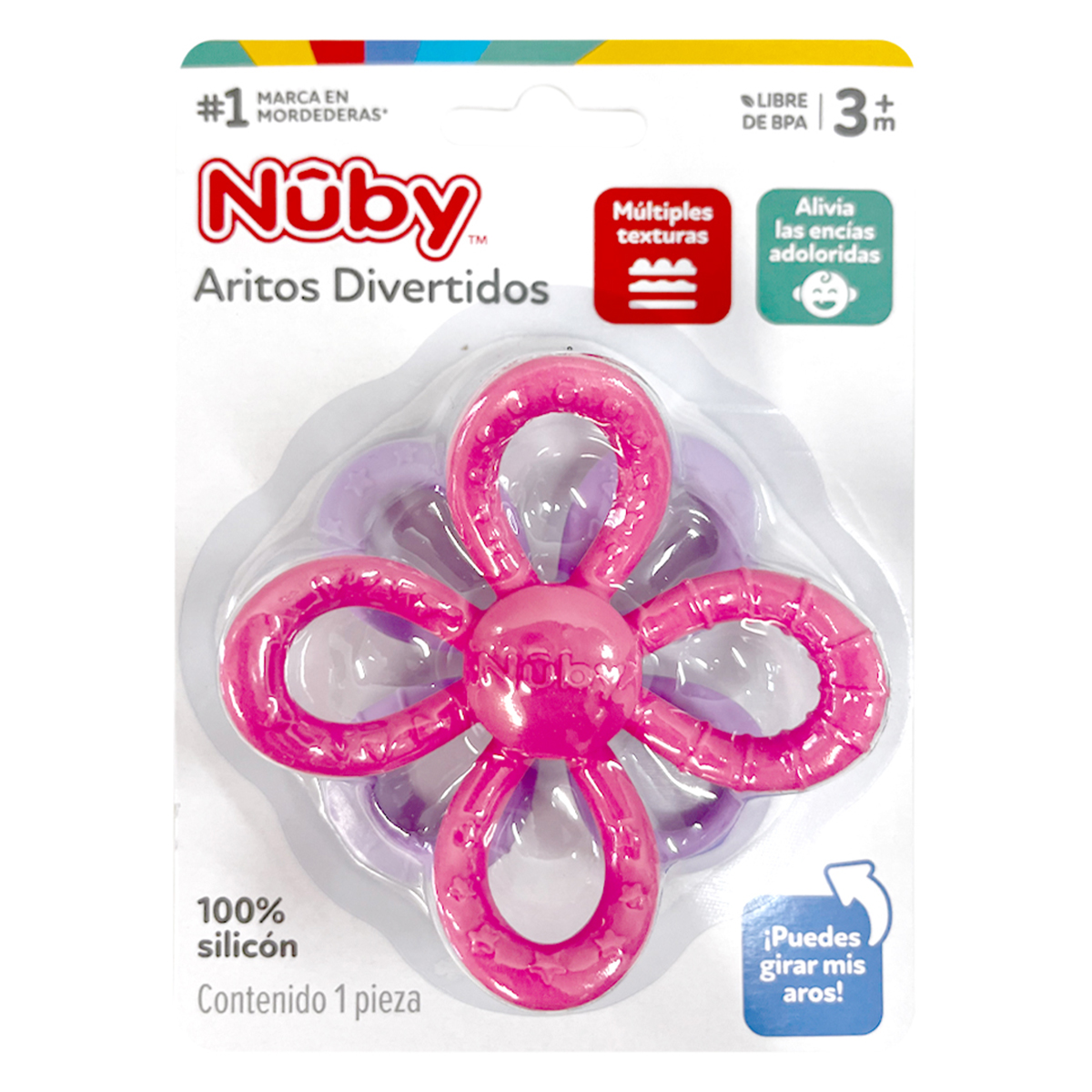 MORDEDERA NUBY ARITOS DIVER 3M   N