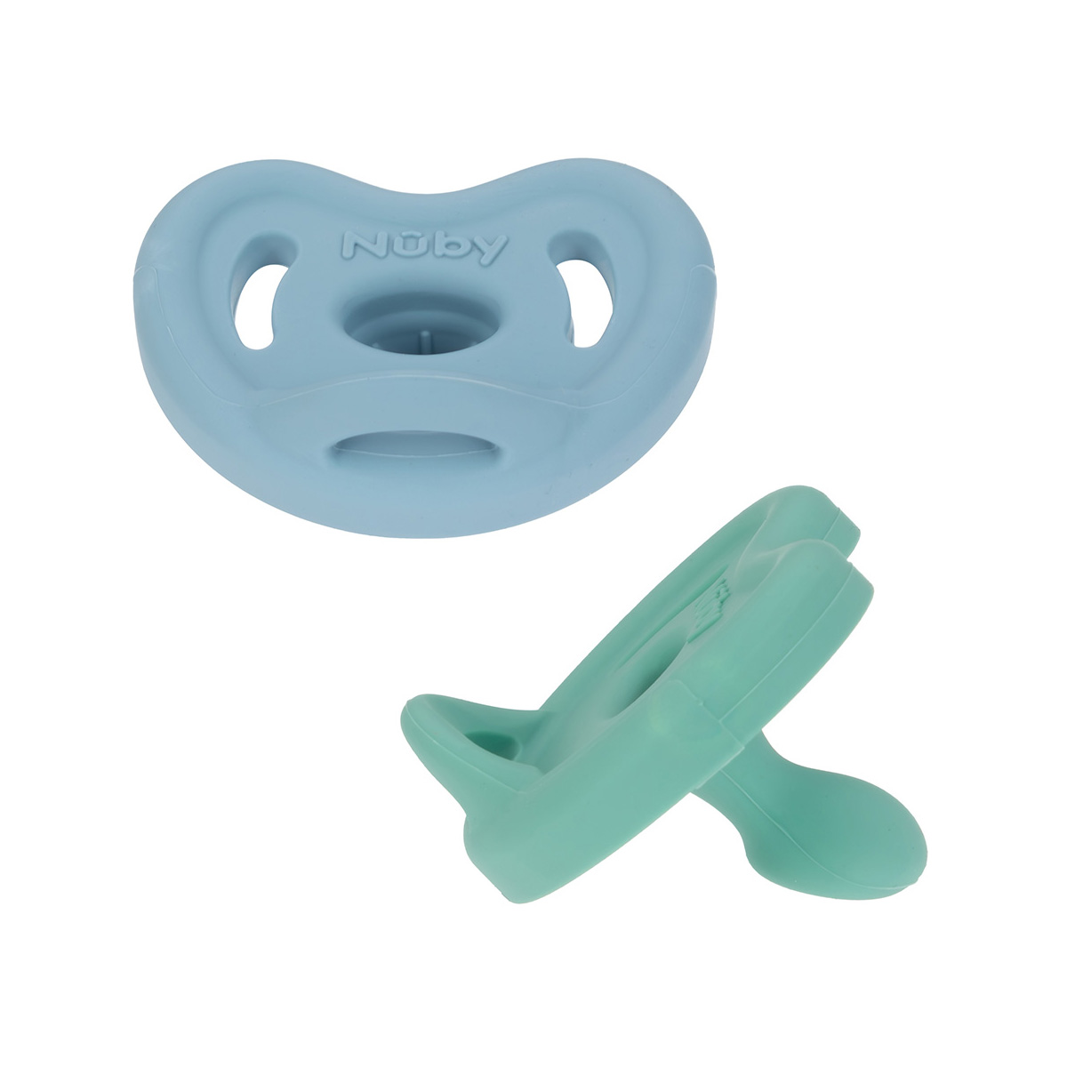 CHUPON NUBY SILI SOOTHER 0M 2 PZS