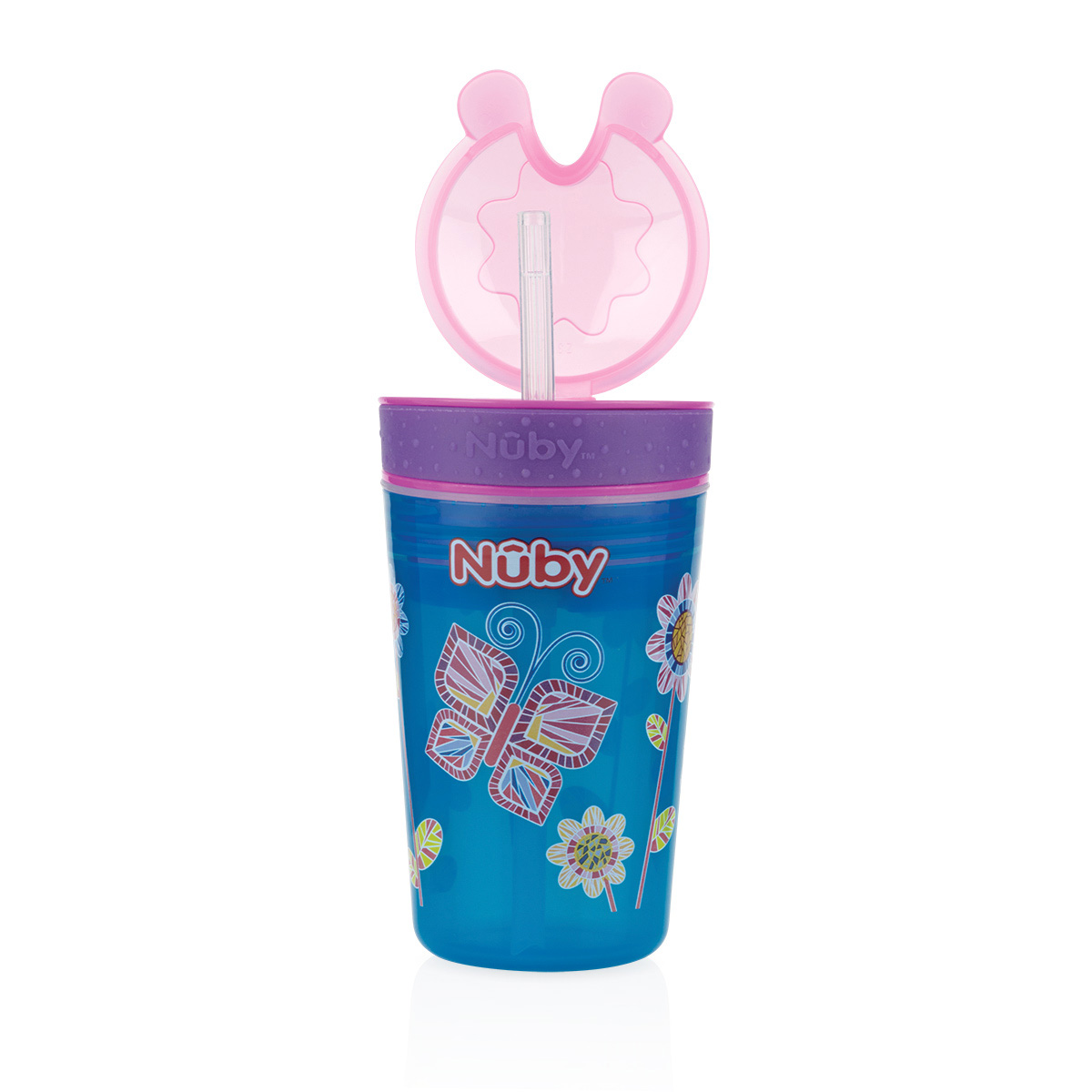 VASO NUBY SNACKNSIP ANTIDERRA 9OZ
