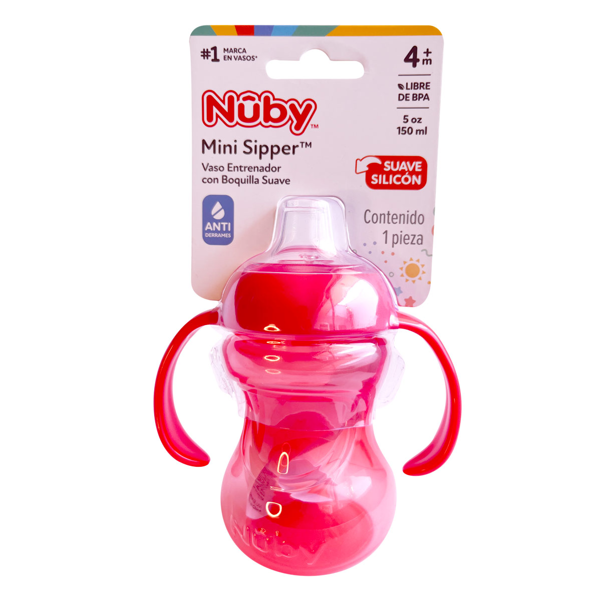 VASO NUBY MINI SIPPER ENT 5 0Z