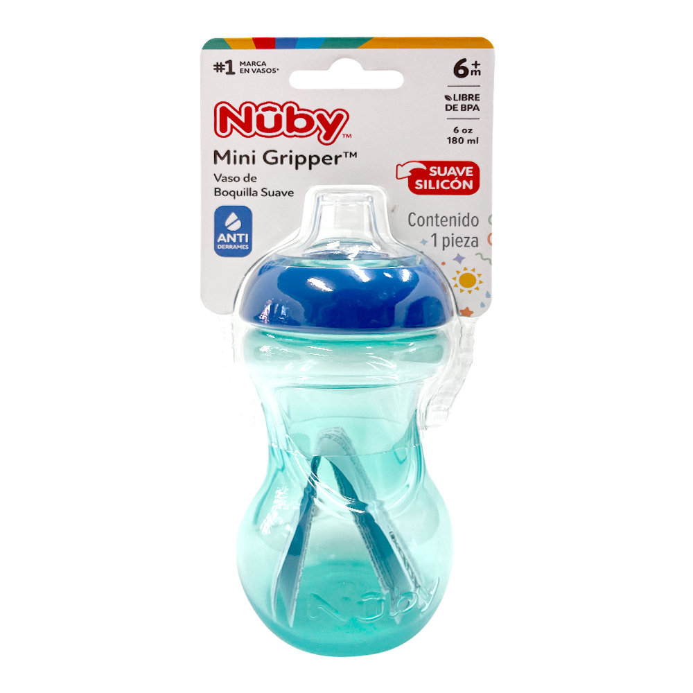 VASO NUBY MINI GRIPPER 6 0Z